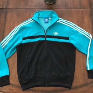 Light Blue Adidas Orginals Track Jacket